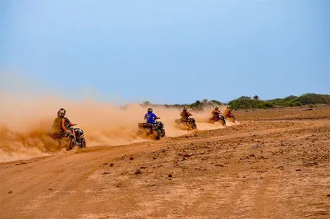 Cap Vert : Circuit L'île de Boa Vista, sauvage et nature, logement Framissima Praia de Chaves