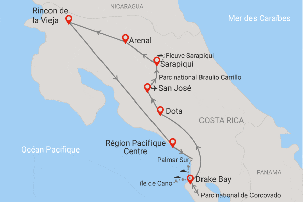 Les prises de courant au Costa Rica