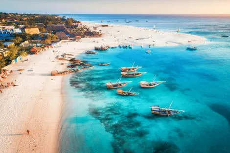 Tanzanie : Circuit Charmes de Zanzibar et plage du Jumbo (Jumbo Reef & Beach Resort/vol de nuit)