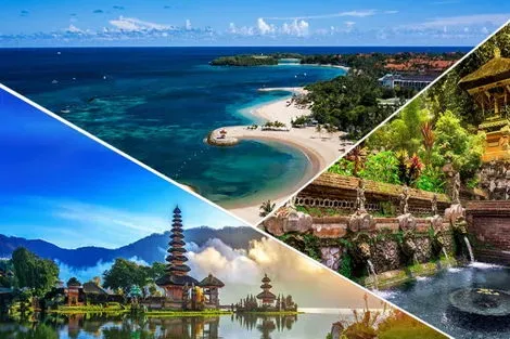 Bali : Combiné circuit et hôtel Charmes balinais et Ôclub Select Merusaka Nusa Dua