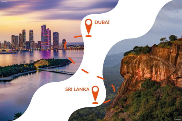 Dubai et les Emirats : Combiné circuit et hôtel Riu Dubai 4* + Circuit Découverte au Sri Lanka
