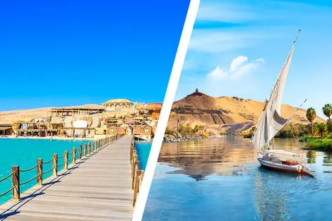 Egypte : Combiné croisière et hôtel Découverte de la mer rouge et du Nil