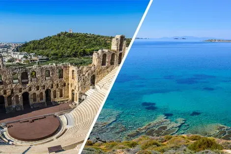 Grece : Combiné hôtels Athènes / Île de Paros