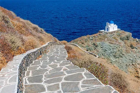 Grece : Combiné hôtels Combiné 2 îles : Sifnos - Milos en 7 nuits