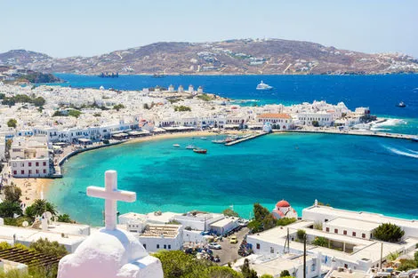 Grece : Combiné hôtels Combiné 3 îles : Santorin - Paros - Naxos en 15 jours en 2* et