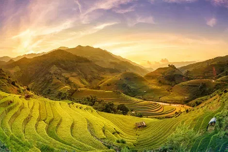 Vietnam : Circuit Toutes les couleurs du Vietnam 3* & extension Framissima Évasion Ho Tram Beach Boutique Resort & Spa
