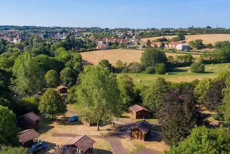 France : Camping de Saulieu