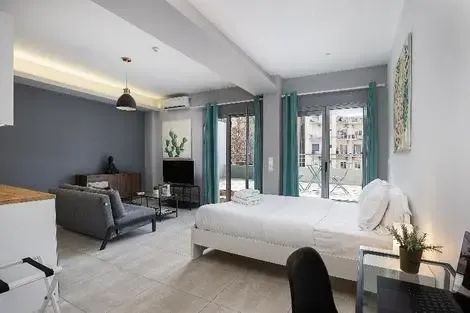 Grèce : Les Cyclades : Hôtel Omnia Pagrati Apartments