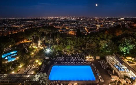 Italie : Hôtel Rome Cavalieri Waldorf Astoria