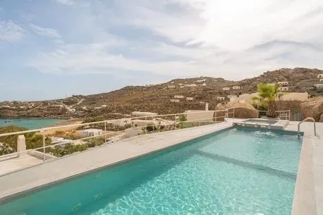 Mykonos : Hôtel Super Rockies