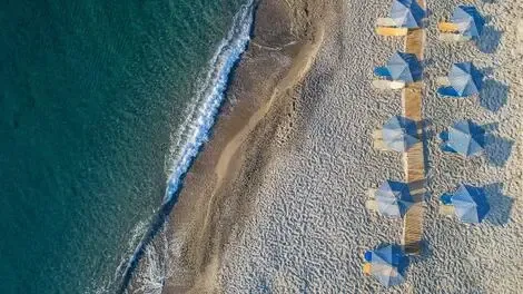 Rhodes : Hôtel Carda Beach Hotel