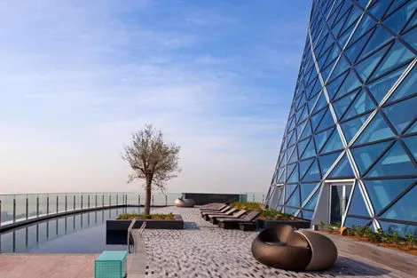 Abu Dhabi : Hôtel Andaz Capital Gate Abu Dhabi