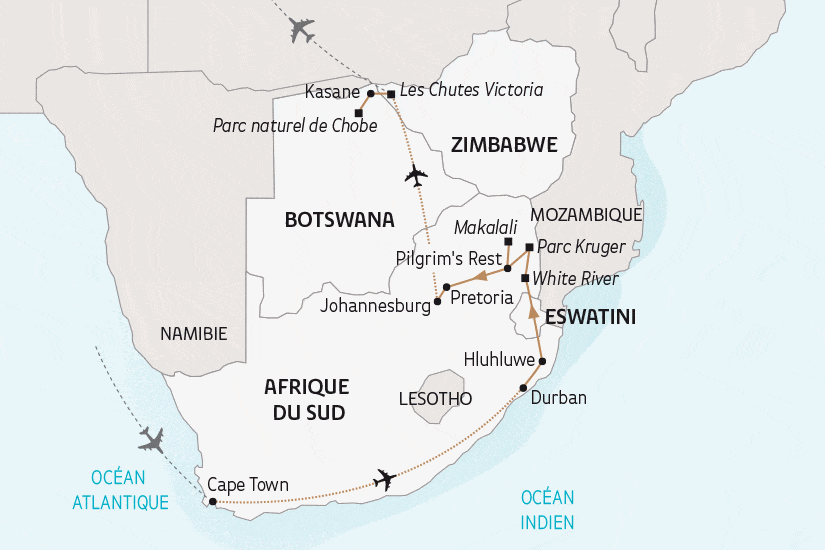 Circuit Afrique Australe, du Cap et Hermanus aux chutes Victoria - Formule Premium le_cap Afrique Du Sud