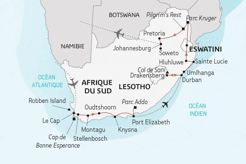 Circuit Le Grand Tour d'Afrique du Sud, sur les traces de Nelson Mandela le_cap Afrique Du Sud