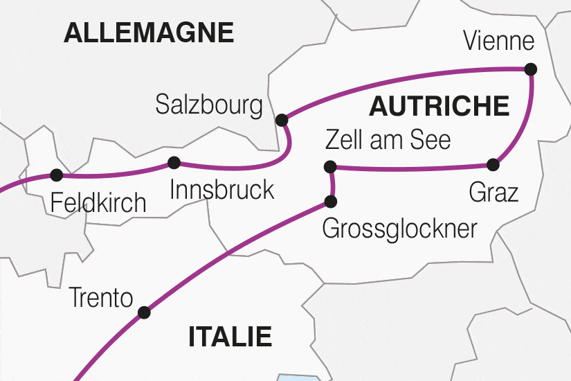 Circuit L'Autriche et Vienne l'Impériale - Départ Sud feldkirch Autriche