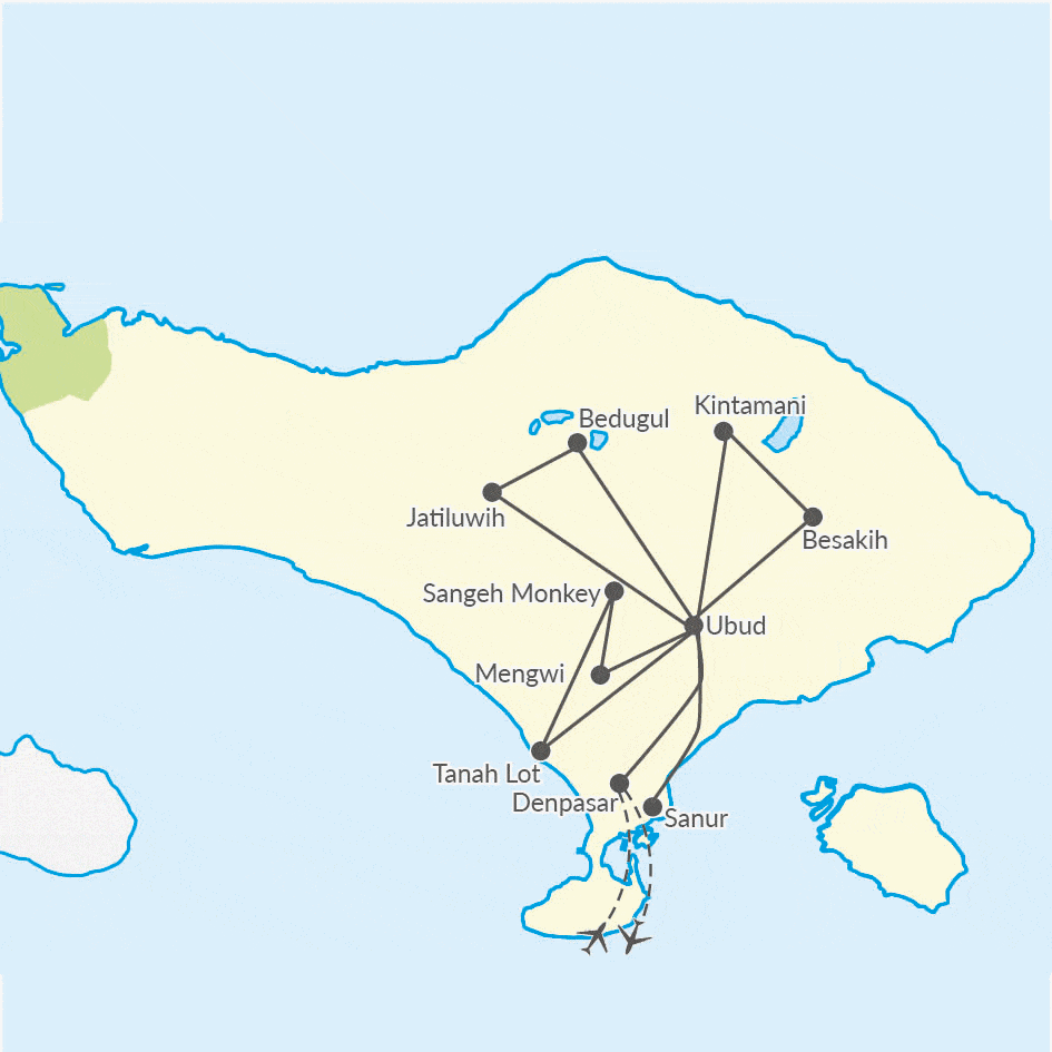 Circuit Bali Passion Ext. Nusa Dua - Privatif denpasar Bali