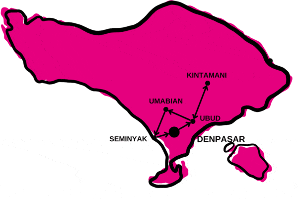 Circuit Déesse des Îles et Plage Bali for Women Only denpasar Bali