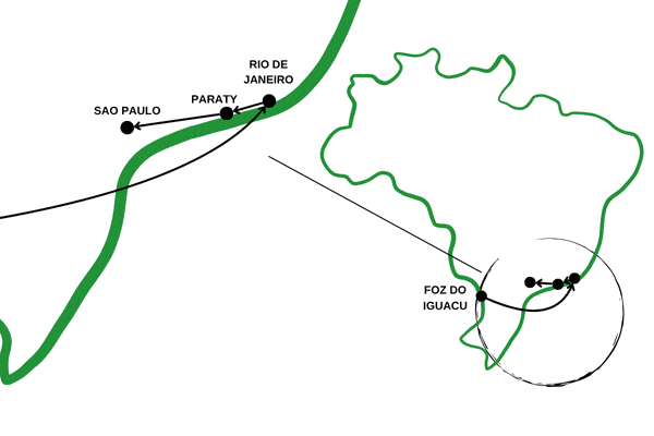 Circuit Aux Rythmes de la Bossa Nova : d'Iguaçu à Paraty foz_do_iguacu Bresil