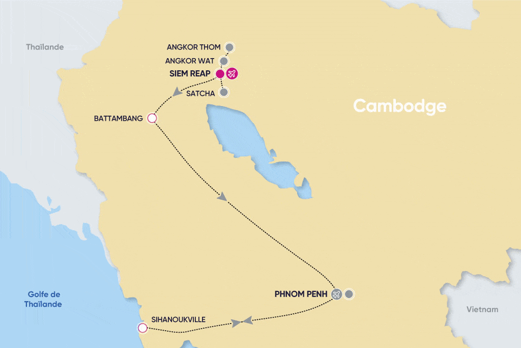 Circuit Les Essentiels du Cambodge et plage 10 nuits en petit groupe siem_reap Cambodge