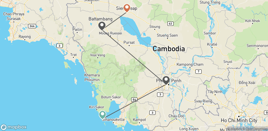 Circuit Mystères d'Angkor et rivages cambodgiens siem_reap Cambodge