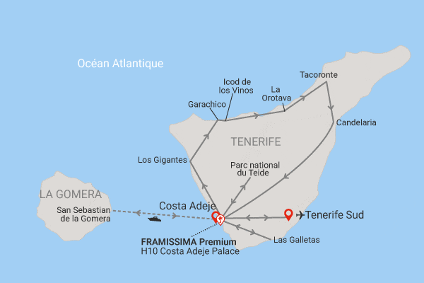 Circuit Saveurs et traditions des Canaries + extension au Framissima Premium H10 Costa Adeje Palace tenerife Canaries