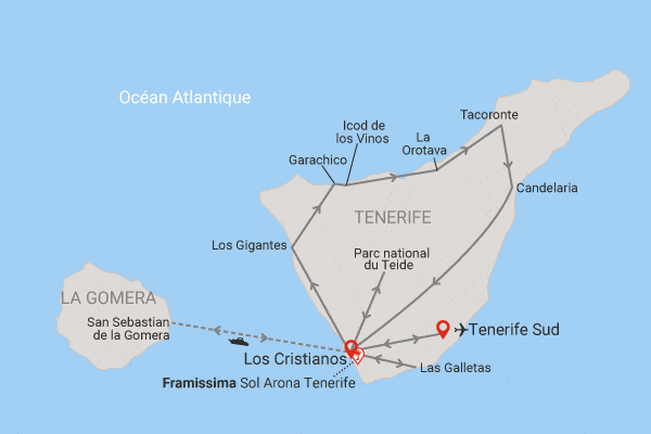 Circuit Saveurs et traditions des Canaries et plage au Framissima Évasion Sol Arona tenerife Canaries
