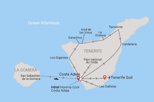 Circuit Saveurs et traditions des Canaries et plage au Hovima Cool Costa Adeje tenerife Canaries