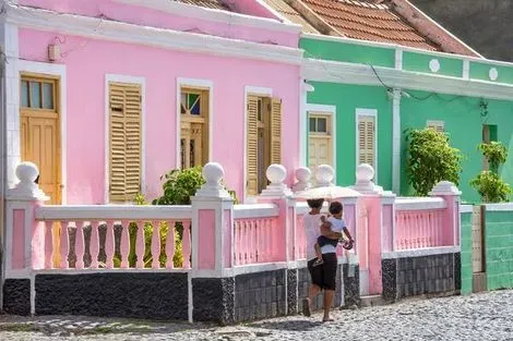Porto Novo - Maisons colorées