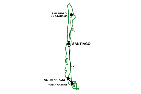 Circuit Aventure Chilienne du Nord au Sud santiago Chili