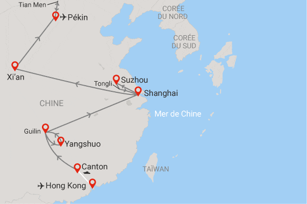 Circuit Merveilles éternelles de Chine (maximum 15 participants) hong_kong Chine