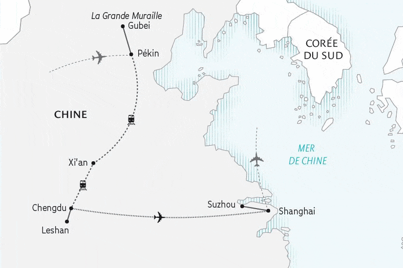 Circuit La Chine impériale et futuriste pekin Chine