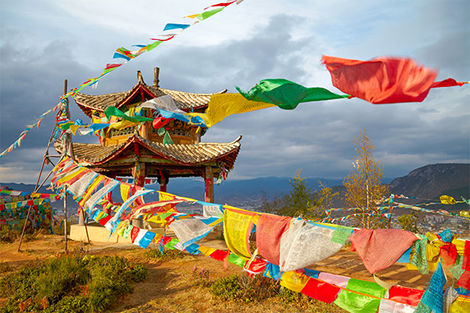Tibet temple chinois