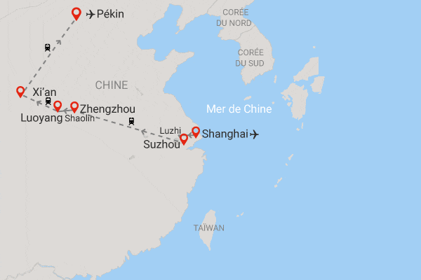 Circuit Splendeurs de la Chine authentique (maximum 15 participants) shanghai Chine