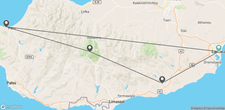 Autotour Sous le soleil d'Aphrodite : Chypre en douceur larnaca Chypre