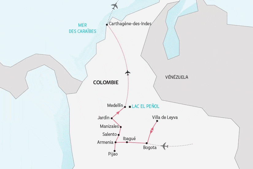 Circuit Saveurs et arômes de Colombie bogota Colombie