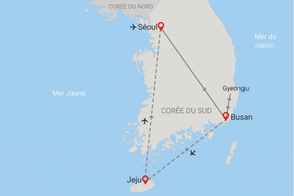 Circuit Voyage en liberté, les essentiels de Corée du Sud et extension île de Jeju seoul Coree