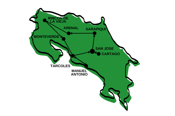 Circuit Costa Rica : Au Coeur des Volcans san_jose Costa Rica