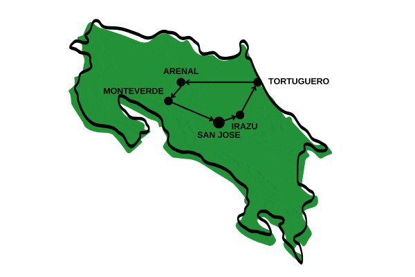 Circuit Safari au Pays de l'Or Noir san_jose Costa Rica