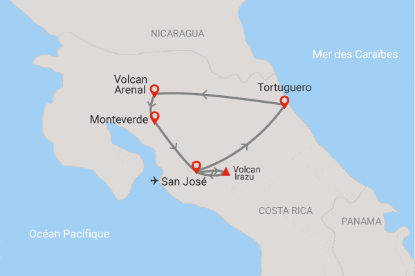 Circuit Jungles et forêts (maximum 14 participants) san_jose Costa Rica