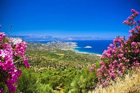 Paysage de la Crète sauvage