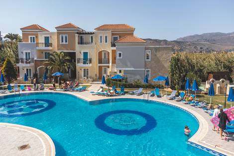 Hôtel Chrispy Waterpark Resort kolymbari Crète