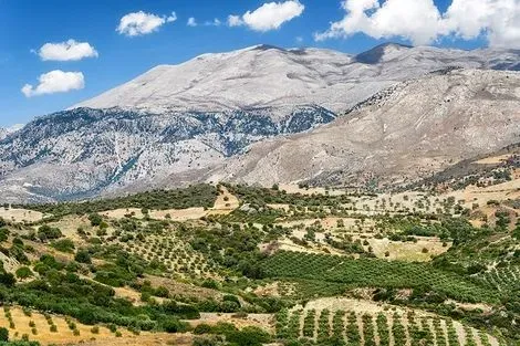 Paysage de la Crète Sauvage