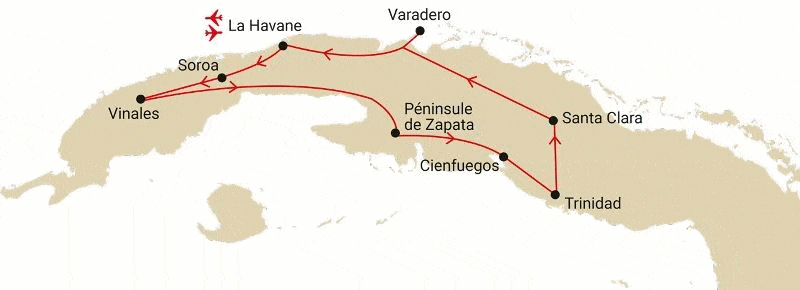 Circuit Kappa Découverte - A la Rencontre des Cubains et Extension Hôtel Los Cactus la_havane Cuba