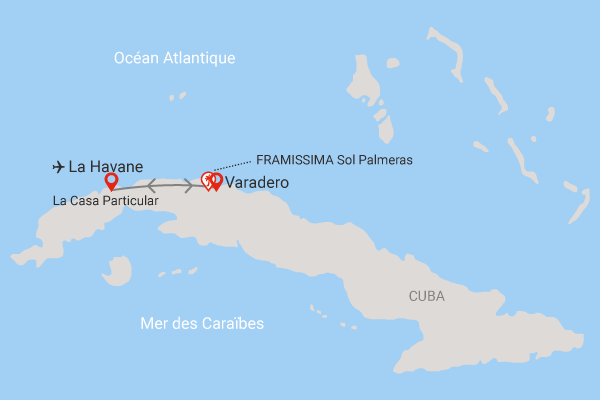Combiné hôtels Combiné La Havane chez l'habitant et plages de Varadero la_havane Cuba