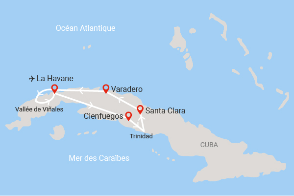 Combiné circuit et hôtel Perle des Caraïbes et extension 7 nuits Framissima Sol Palmeras la_havane Cuba