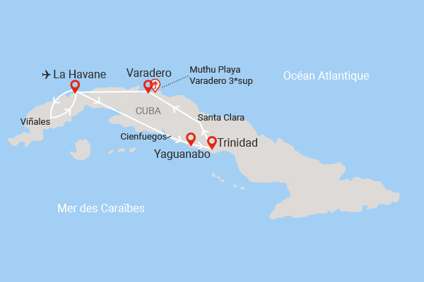 Circuit Trésors Cubains avec extension à Varadero la_havane Cuba