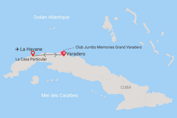 Combiné hôtels Rythme Havanais et sables de Varadero la_havane Cuba