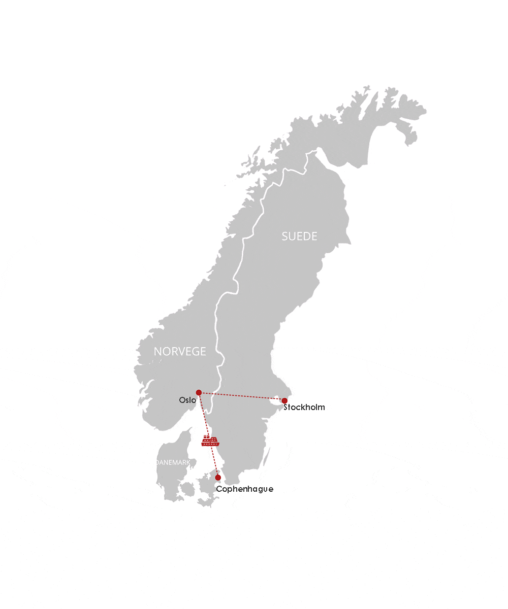 Circuit Voyage au coeur des capitales Scandinaves copenhague Danemark