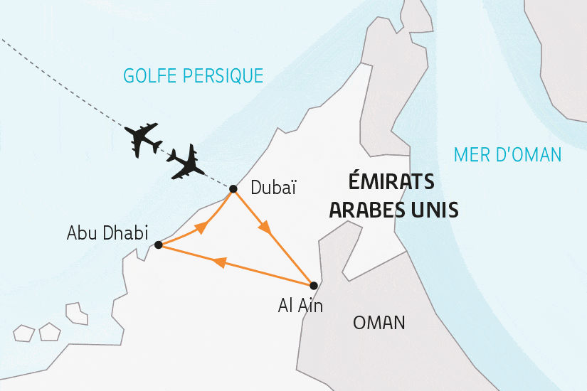 Circuit Dubaï et Abu Dhabi, les mille et une folies 2025 dubai Dubai et les Emirats