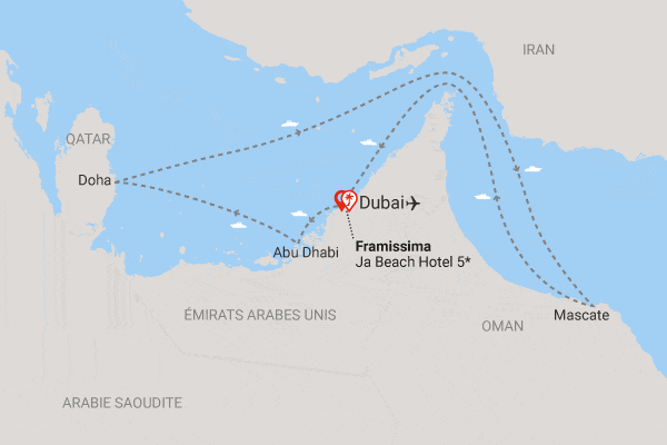 Combiné croisière et hôtel Framissima Premium JA Beach Hotel et croisière sur le Costa Toscana dubai Dubai et les Emirats